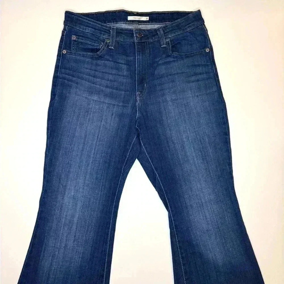Levis Women’s 726 Flare Jeans Size 32 - Picture 2 of 8
